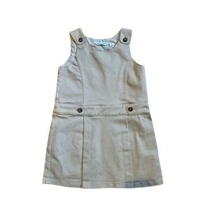 Janie and Jack Tan Formal Kids Dress